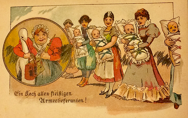 undatierte Postkarte, vermutlich Deutsches Reich vor 1918